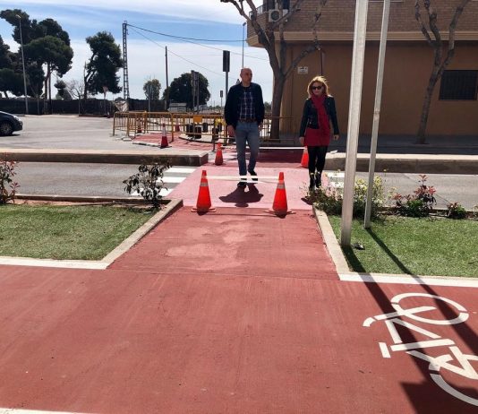 El carril bici d’Almassora arribe a Castelló i Borriana