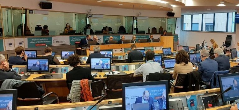 Pau Ferrando exposa l’estratègia de desenvolupament sostenible de la Diputació de Castelló a Brusel·les