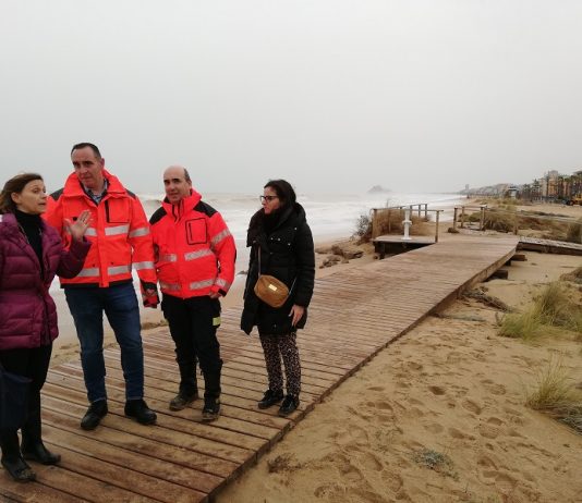 La Diputació posa a disposició dels ajuntaments afectats pel temporal de costa maquinària de neteja