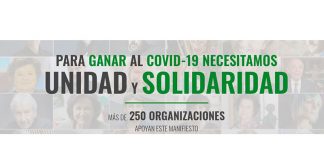 contra el covid 19, firma el manifest