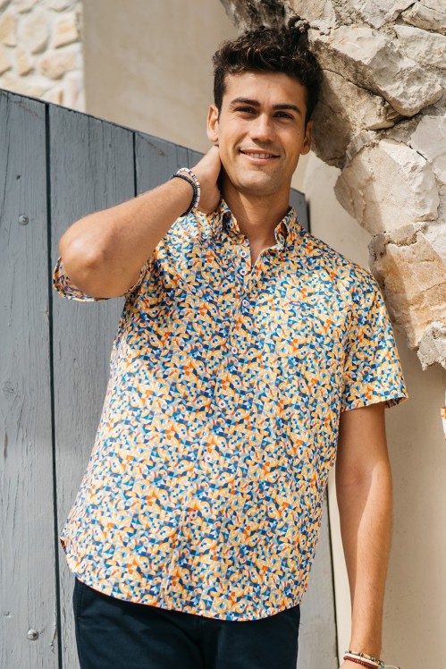 camisas estampadas para hombre