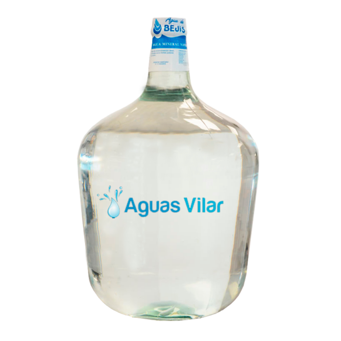 garrafa cristal 10L agua de bejis castellon