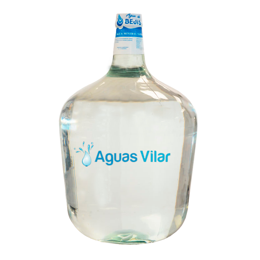 garrafa cristal 10L agua de bejis castellon