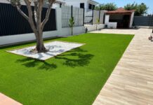 instalacion cesped artificial Borriol jardin jardiart