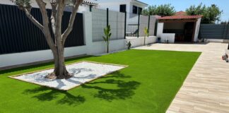 instalacion cesped artificial Borriol jardin jardiart