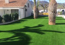 instalar cesped artificial oropesa