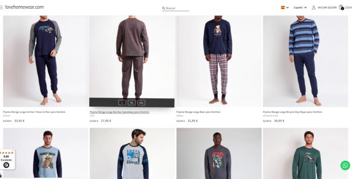 Pijamas Lovehomewear.com Pijamas Lovehomewear.com