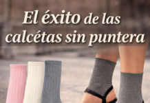 Calcetas sin puntera: tendencia 2026