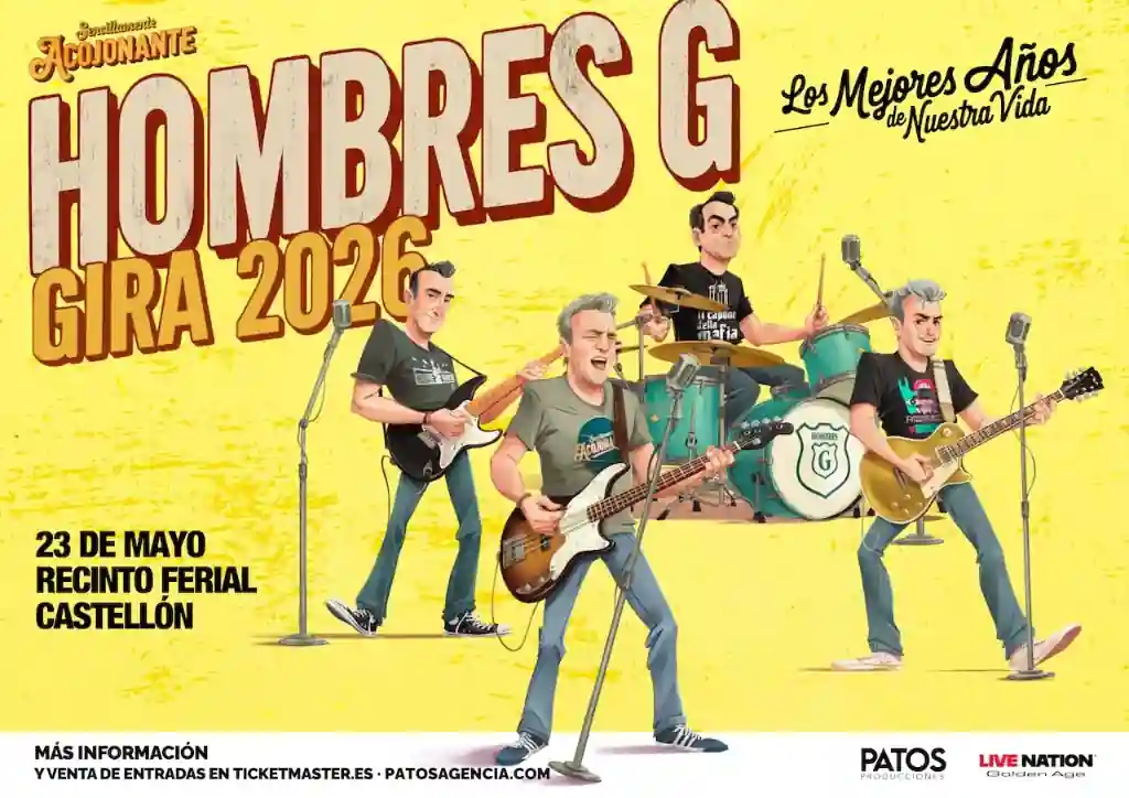 Hombres G Gira Por Espana 2026