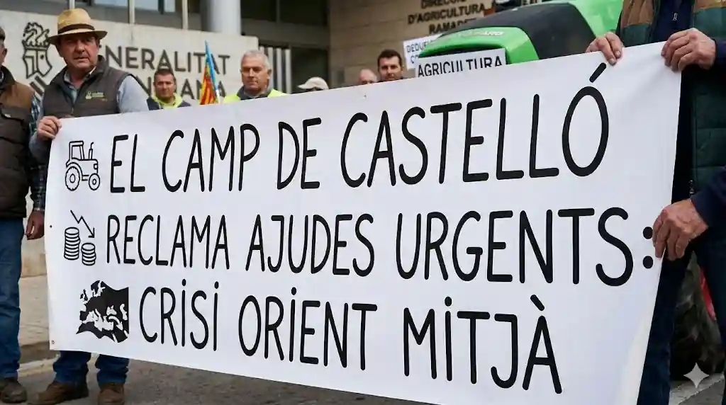 Manifestacion Agricultores Castellon