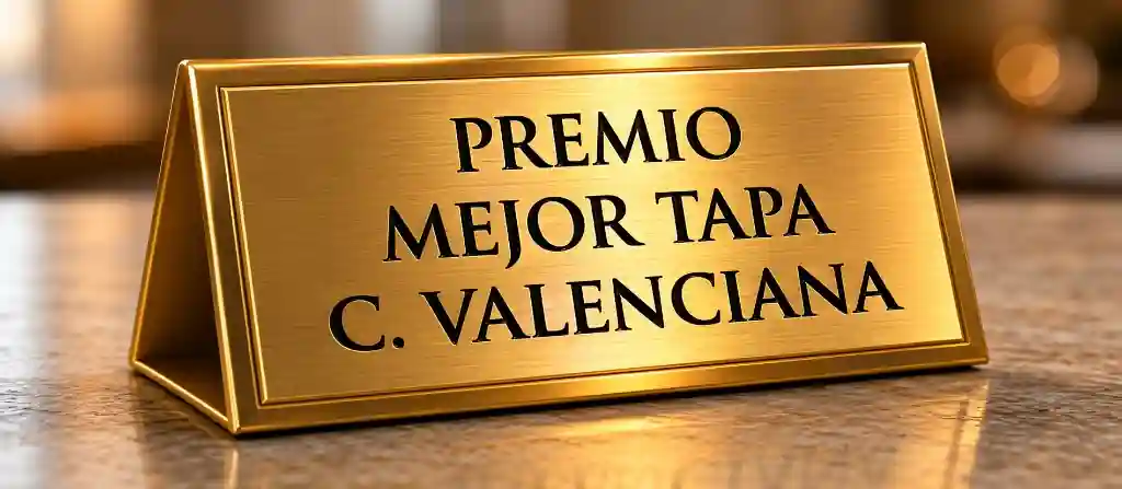 premio mejor tapa comunitat valenciana