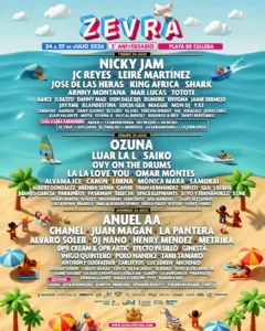 Zevra Festival 2026: cartel