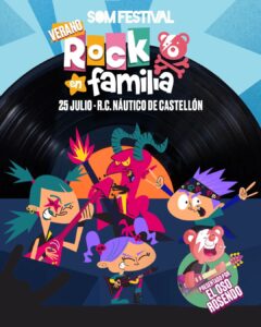 Rock en Familia en SOM Festival 2026 en el Real Club Náutico de Castellón.